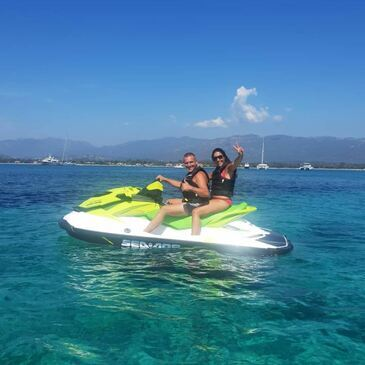 Initiation au Jet Ski à Palombaggia — jet-ski à Palombaggia