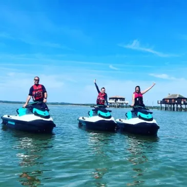 Randonnée en jet ski à Gujan Mestras — jet-ski à Gujan Mestras