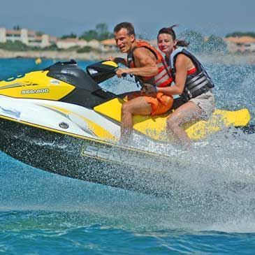 Randonnée en Jet Ski à Vendres près de Valras Plage — jet-ski à Valras-Plage